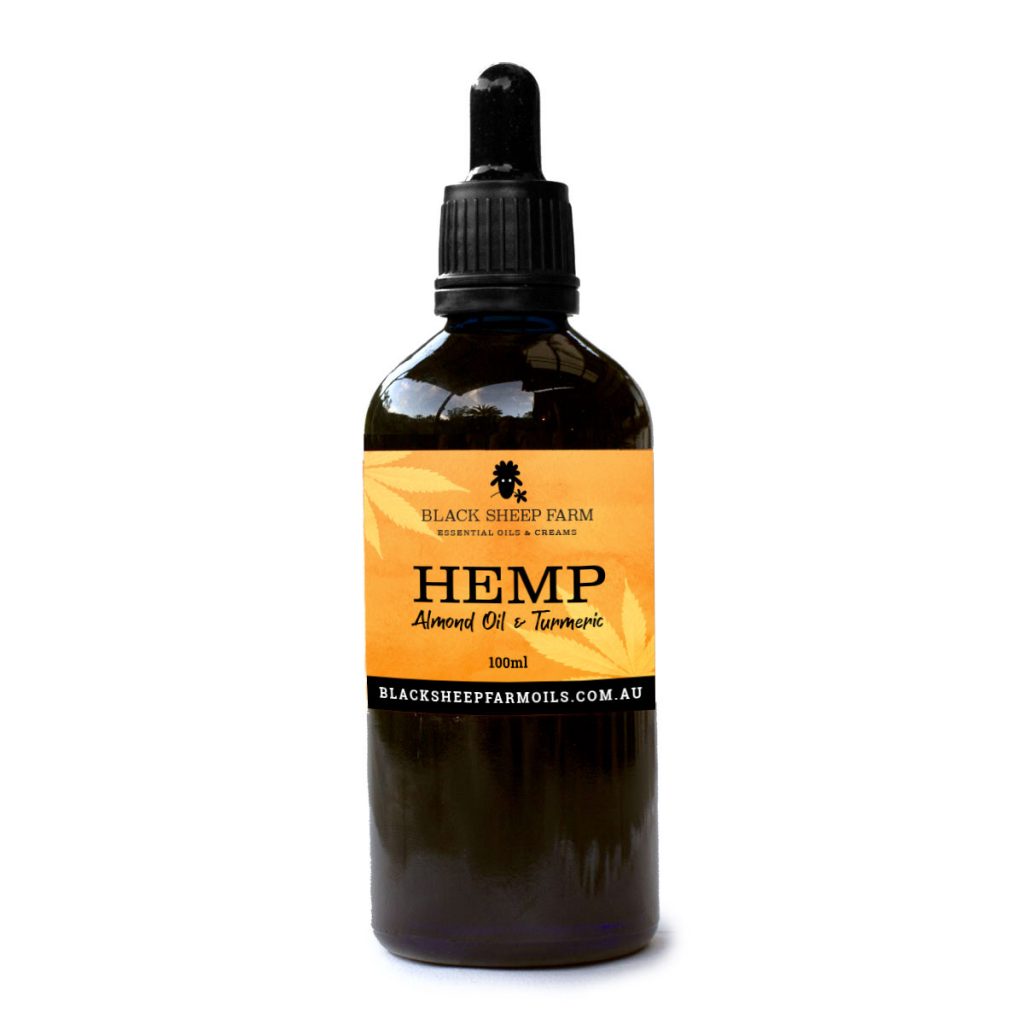 Hemp in Almond Oil & Turmeric image